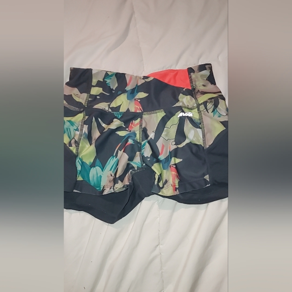 Avia Floral Print Athletic Shorts